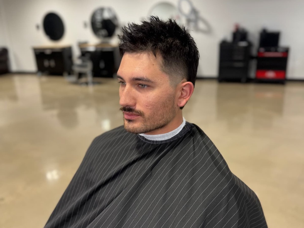 Men's Haircuts at To the Nines Barbershop in Tempe